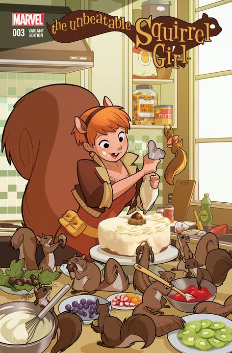 Squirrel Girl Marvel, Doreen Green, Unbeatable Squirrel Girl, Marvel Puzzle Quest, Marvel Puzzle, Otto Schmidt, Squirrel Girl, Best Comic Books, New Warriors