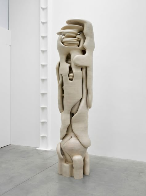 Tony Cragg | Exhibitions | Lisson Gallery Contemporary Sculpture Art, Tony Cragg, Summer Exhibition, Lisson Gallery, Organic Sculpture, Paper Mache Sculpture, Lost In Thought, Sculpture Wood, Keramik Design