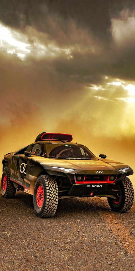 (°!°) 2022 Audi RS Q e-Tron Dakar Rally, image enhancements are by Keely VonMonski 🐁.. .