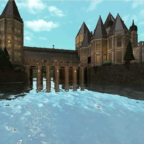 Bloxburg Hogwarts, Bloxburg Old Money House, Bloxburg Old Money, Classic House Facade, Theme Park Tycoon 2 Ideas, Interior Bloxburg, Bloxburg Custom, Theme Park Tycoon 2, Bloxburg Roleplay