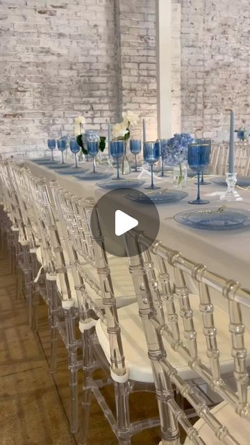 Shiraz Party Rental on Instagram: "We are obsessed with the details of this Baby shower 💙  All item’s listed are available to rent for your next event ✨  ▫️Clear Chiavari Chairs ▫️Tablecloth  ▫️Tables" Clear Chiavari Chairs, Chiavari Chairs, Shiraz, Tropical Wedding, Party Rentals, The Details, Table Cloth, Dream Wedding, Baby Shower