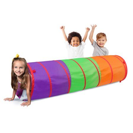 Sunny Days Play Tunnel ~ $13.88 at walmart.com Sensory Seeking, Gross Motor Activity, Tunnel Tent, Play Tunnel, Summer Play, Kids Pop, Pediatric Therapy, Developmental Stages, Kids Tents