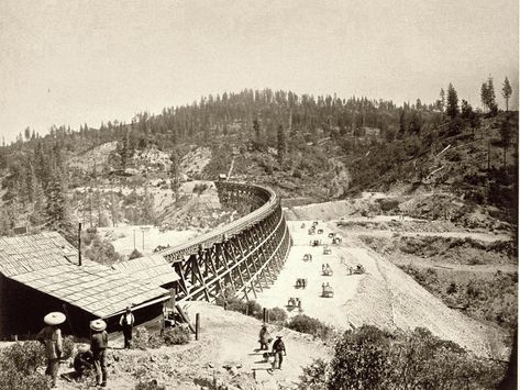 Artifacts Used by Chinese Transcontinental Railroad Workers Found in Utah | Smart News | Smithsonian Magazine Central Pacific Railroad, Transcontinental Railroad, Sierra Nevada Mountains, Sacramento California, Sierra Nevada, Image Frame, Birds Eye, Large Picture, National Museum