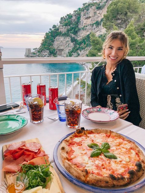 The Best Restaurants In Positano, Italy — by Courtney Brown Positano Italy Food, Positano Restaurants With A View, Positano Italy Restaurants, Positano Food, Positano Restaurants, Positano Party, Positano Restaurant, Almafi Coast Italy, Italy Places