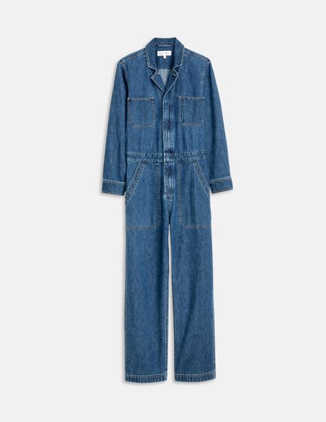 TheJean Mechanic Coveralls, Vintage Mechanics, Cord Skirt, Alex Mill, Long Jumpsuits, Polo Sweater, Work Jackets, Woven Top, Denim Shop