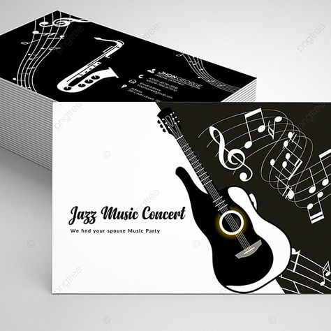 Band Business Card, Musician Business Card, Music Business Cards, Business Card Psd, Business Card Templates, Musical Band, Card Templates Free, Business Card Template Design, Music Business