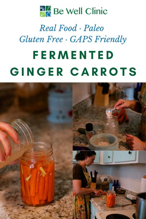 Fermented Carrots, Fermented Ginger, Ginger Carrots, Buckeye Cookies, Fermented Pickles, Nourishing Traditions, Small Mouth, Fermentation Recipes, Recipe Generator