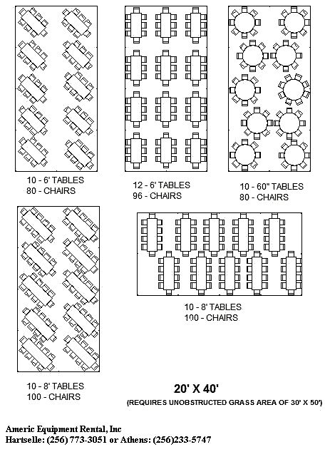 We used this to help plan seating with the rectangle tables. Seating For 100 Guests, 20x40 Tent Layout, Wedding Tent Layout Rectangle Tables, 20x40 Tent Table Layout, Rectangle Table Wedding Layout, Event Seating Layout, Rectangle Wedding Tables, Wedding Table Planner, Wedding Floor Plan