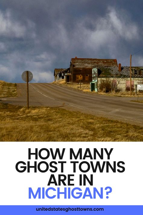 Haunted Michigan, Michigan Facts, Haunted Towns, Travel Michigan, Michigan History, Abandoned Town, Michigan Road Trip, Weekend Camping Trip, Michigan Vacations