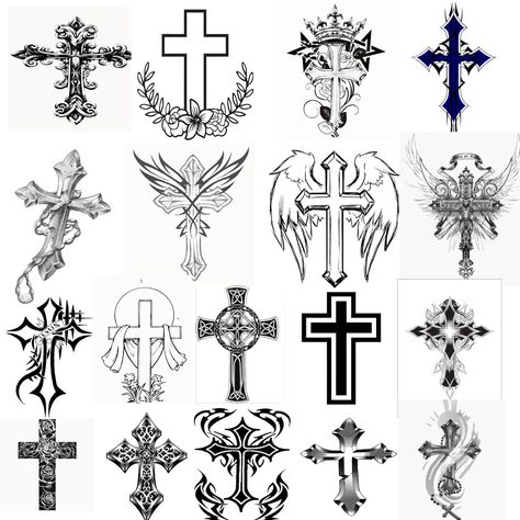 Christian Cross SVG Files,Cross svg file,Cross clipart,Crosses svg file,Catholic svg,Cross silhouette,Cross cricut cut file Digital Download -  #Christian #clipartCrosses #Cricut #Cross #Cut #Digital #Download #File #fileCatholic #fileCross #FilesCross #silhouetteCross #SVG #svgCross Cross Patterns Design, Unique Cross Tattoos For Women Design, Cool Cross Designs, Cross Tattoos For Men Neck, Tattoo Cross Ideas, Cross On Back Tattoo, Crosses Drawings, Christian Symbols Art, Chrome Hearts Cross Tattoo