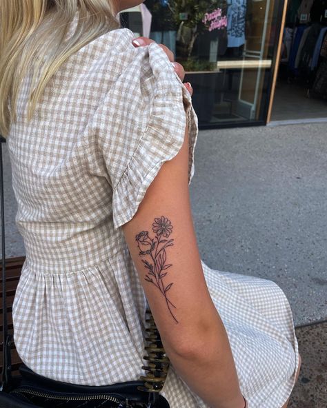 April And June Birth Flower Tattoo, May And June Birth Flower Tattoo, June And July Birth Flower Tattoo, June Birth Flowers, June Flower Tattoo, June Birth Flower Tattoo, April Birth Flower Tattoo, Papa Tattoo, June Flower