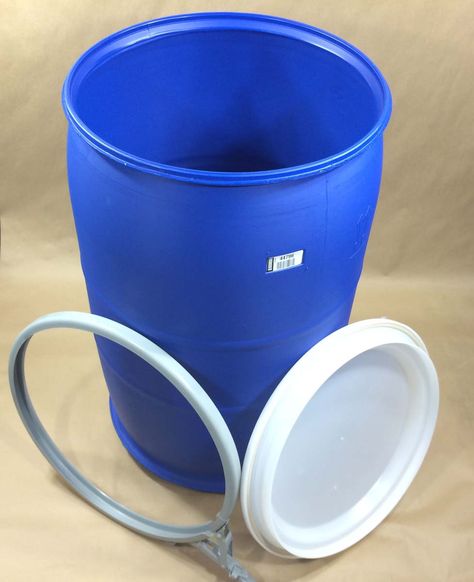 30 Gallon Poly Drums Prop Reference, Water Storage Containers, Plastic Drums, Water Storage Tanks, Storage Idea, World Water, Best Water, Water Containers, Ice Melting