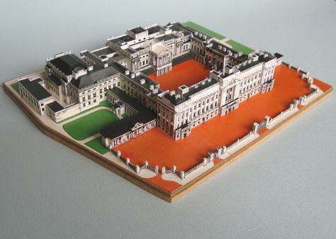 Buckingham Palace Layout, Palace Layout, Buckingham Palace Floor Plan, Palace Floor Plan, Palace Architecture, Buckingham Palace London, European Palace, Modern Restaurant Design, School Building Design