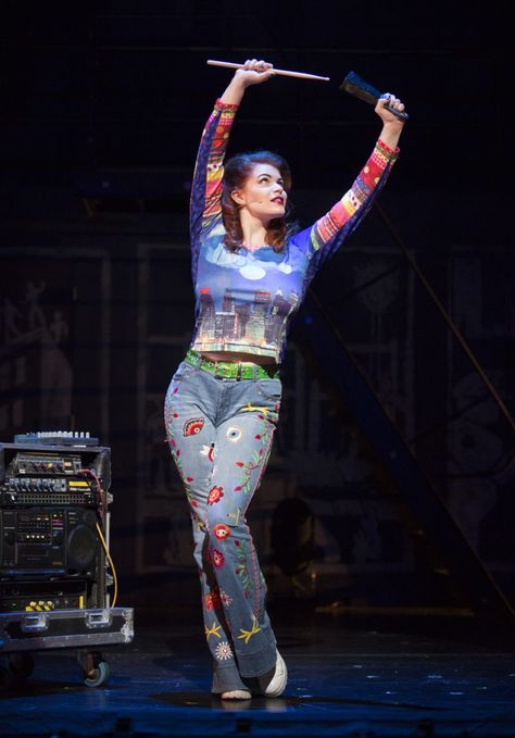 Rent Musical Costumes Maureen, Maureen Rent Aesthetic, Rent Outfits Musical, Maureen Johnson Rent, Maureen Rent, Rent Aesthetic, Rent Musical Costumes, Rent Costumes, Maureen Johnson