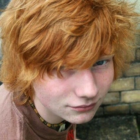 Teen Ed.. X (Credits: @edspillow ) Ed Sheeran, Red Hair, On Twitter, Twitter, Music, Red, Hair