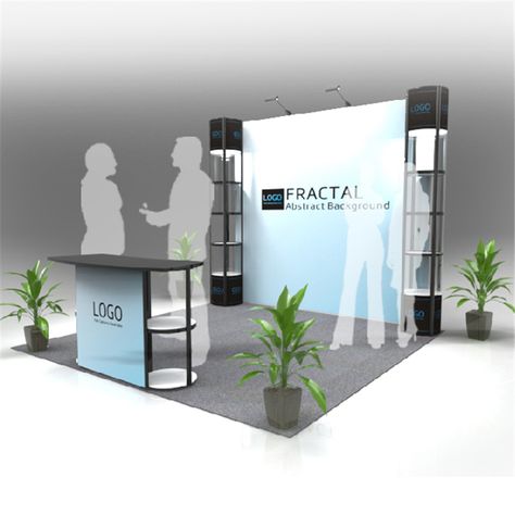 Standard 10ft*10ft Exhibition Stand Trade Fair Display Backwall Economic Company Trade Show Booth With Wheeled Wood Case (E01B5) Office Under Stairs, Stand Modular, Expo Display, Booth Backdrops, Advertising Display, Trade Show Exhibit, Exhibition Stall, Brand Advertising, Show Booth