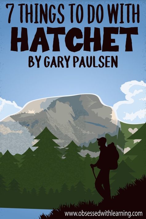 Hatchet Book Activities, Hatchet Book Project, Hatchet Activities, Hatchet Book, Hatchet By Gary Paulsen, Hatchet Novel Study, Wilderness Animals, Hatchet Gary Paulsen, Summary Activities