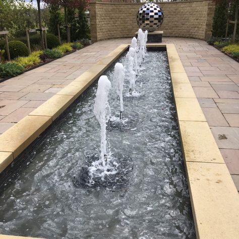 GALLERY – Yorkshire Water Features Driveway Water Feature, Boundary Landscaping, Rain Curtain Water Feature, Shallow Pool, Patio Water Feature, Contemporary Water Feature, Rain Curtain, Water Wall Fountain, Modern Water Feature