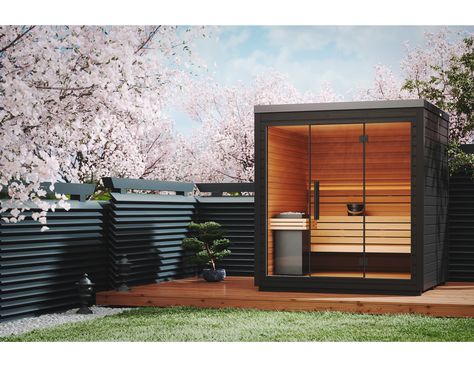 Mira — Auroom Wellness Outdoor Sauna Kits, Sauna Kits, Sauna Kit, Wall Bench, Diy Cabin, Sauna Heater, Traditional Saunas, Cold Plunge, Barrel Sauna