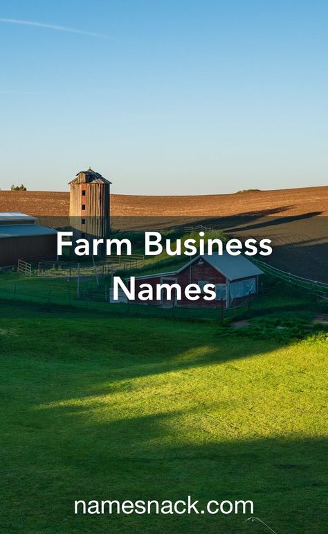 Country Business Names, Farm Names Unique, Farm Business Ideas, Ranch Names Ideas, Farm Names Ideas, Farm Name Generator, Farm Names, Architecture Names, Poultry Business