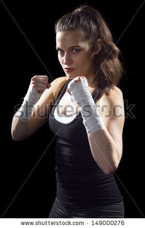 About To Punch Pose, Person Getting Punched Reference, Woman Punching Pose, Female Punching Pose, Dodging Punch Pose, Throwing Punch Pose, Punching Pose, Female Mma Fighters, Mma Women