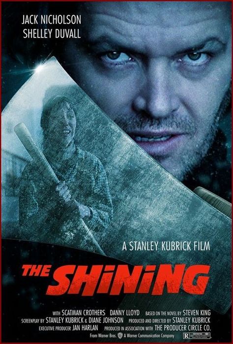 The Shining Poster, The Shining Movie, The Shining 1980, Steven King, Best Movie Posters, Horror Movie Icons, Horror Artwork, Best Horror Movies, Horror Posters