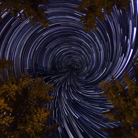 Vortex Star Trail Polar Panorama js Vortex Drawing, Art Of God, Expand Your Consciousness, Beyond Human, Celestial Magic, Space Man, Space Space, Sun Moon And Stars, Star Trails