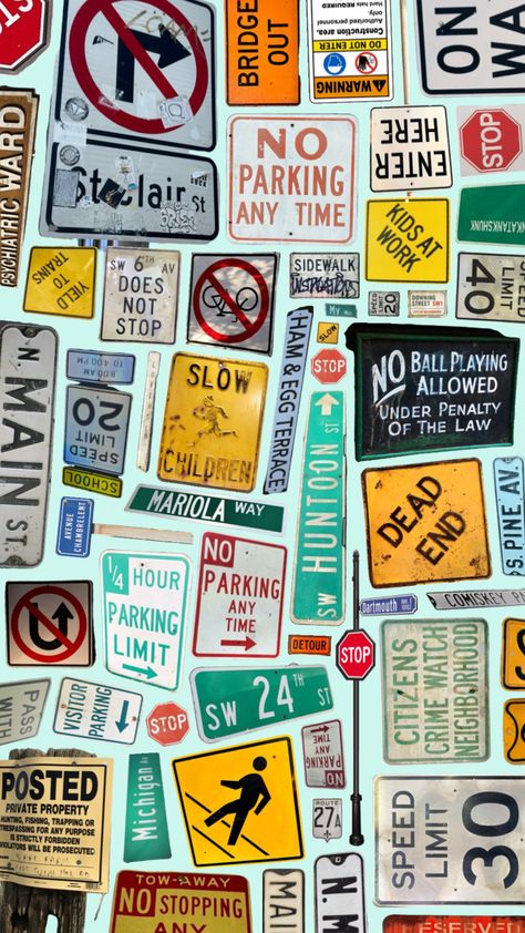 #streetsigns #street #streetaesthetic #graffiti #city #cityaestethic #citylife Street Signs Aesthetic, Signs Aesthetic, Graffiti Stickers, Stickers Art, Poster Ideas, Night Aesthetic, Street Signs, Salad Bowls, City Life