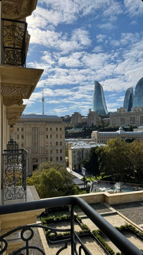 Baku Azerbaijan Aesthetic, Azerbaijan Aesthetic, Trip Goals, Azerbaijan Travel, Baku City, Arab Countries, Travel Aesthetics, Airport Photos, Apple Air