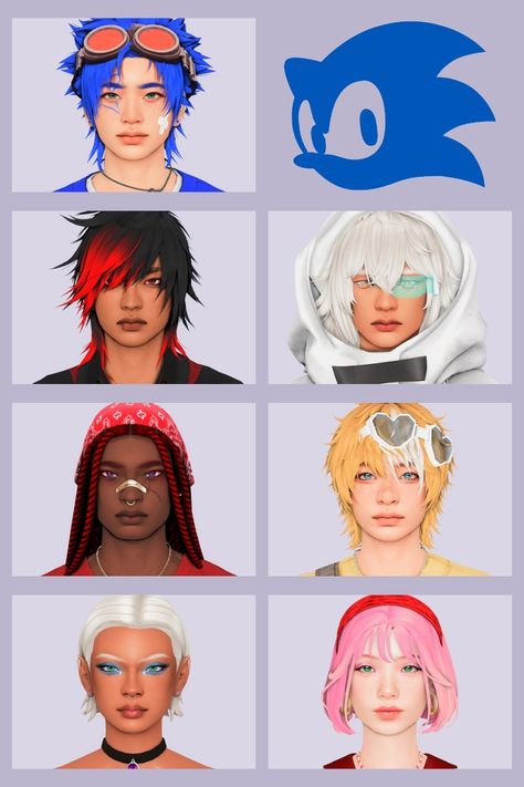 Sonic Sim Dump !! | Patreon Sims 4 Ideas Characters, Sims 4 Mario Cc, Sims 4 Sonic The Hedgehog Cc, Sonic Sims 4 Cc, Sims 4 Sonic Cc, The Sims Characters, My Little Pony Sims 4 Cc, Sims 4 Cc My Little Pony, Sims4 Sims Download