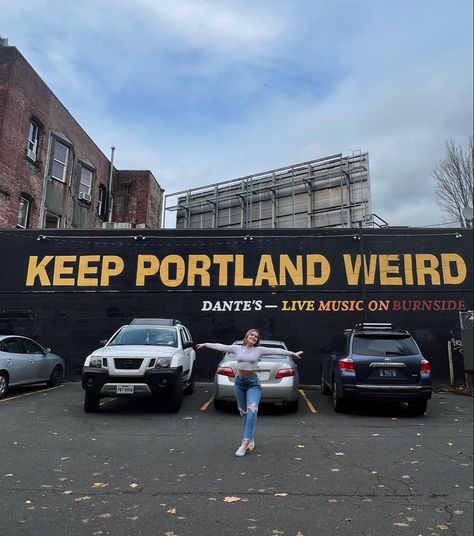 Keep Portland Weird, Portland Photoshoot, Dream Travel Destinations, Instagram Inspo, Pacific Northwest, Live Music, Travel Dreams, Portland, Travel Destinations