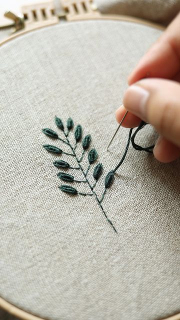 Bouillon Stitch, Detached Chain Stitch, Chain Stitch, Let Me Know, Let Me, Take That, Embroidery, Texture, Let It Be