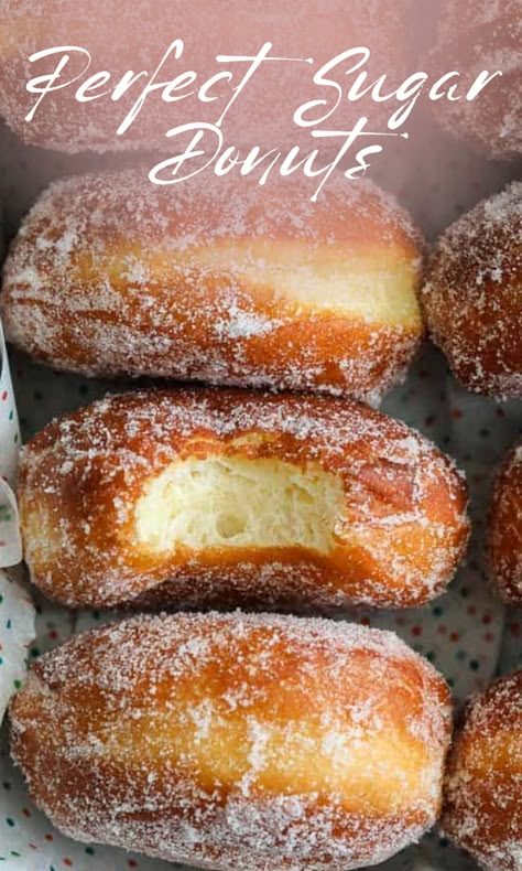 How To Make The Best Donuts Ever, Breakfast Doughnut Recipe, Delicious Easy Dessert Recipes, Overnight Donut Recipe, Easy Homemade Doughnut Recipe, Chocolate Donut Muffins, Cinnamon Sugar Doughnut Recipe, Breakfast Sweets Easy Desserts, Yeast Doughnuts Homemade