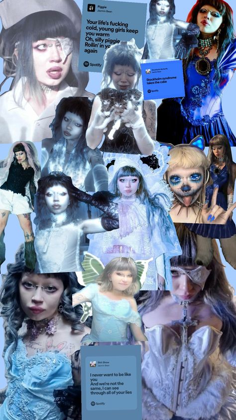 Jazmin Bean💙 #jazminbean Jazmin Bean Wallpaper, Bean Wallpaper, Jazmin Bean Aesthetic, Jazmin Bean, Green Screen Video Backgrounds, Video Background, Melanie Martinez, Pretty Wallpapers, Art Inspo