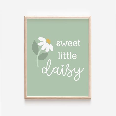 Daisy Nursery Print Set Neutral, Boho Modern Daisy Decor, Sage Green Flower Wall Art, Digital Minimalist Floral Scandi Kids Room PRINTABLE - Etsy Brasil Green Flower Wall, Daisy Nursery, Scandi Kids Room, Daisy Decor, Sage Green Flowers, Neutral Boho, Boho Modern, Green Flower, Pastel Art