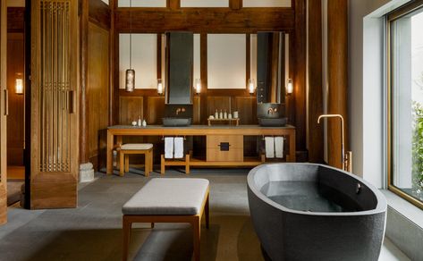 Kerry Hill Architects, Kerry Hill, Beautiful Bathtubs, Chinese Interior, Antique House, Hotel Branding, Jw Marriott, Shanghai China, Luxury Accommodation