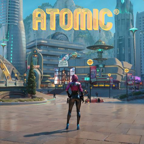 Atom Punk Retro Futurism, Atom Punk Aesthetic, Atompunk Aesthetic, Retro Futurism Atompunk, Video Game Concept, Timeline Ideas, Atom Punk, Atomic Punk, Atomic Age Design