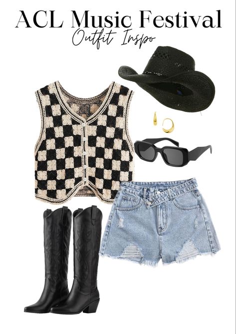 Acl Outfits Festivals, Austin City Limits Outfit, Acl Outfits, Acl Music Festival, Festival Outfit Inspo, Austin City Limits, Music Festival Outfits, Music Festival Outfit, City Limits