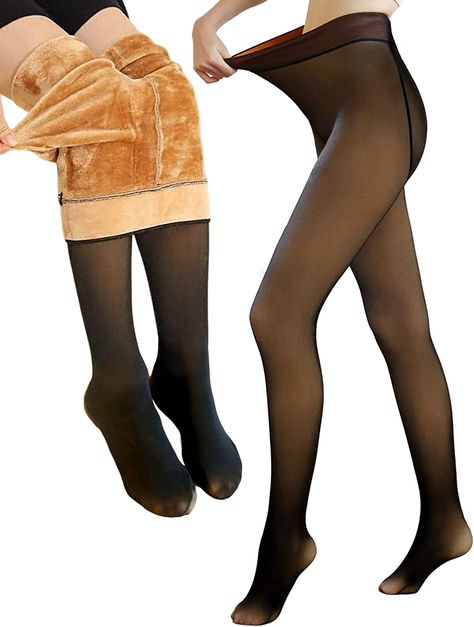 Skin Coloured Tights, Woolen Tights, Autumn Wishlist, Fleece Lined Tights, Lined Tights, Winter Stockings, Footed Leggings, Winter Wear Women, Tights For Women