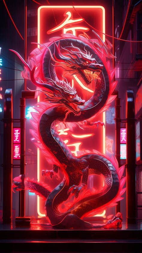 Cyberpunk Dragon, Transparent Wallpaper, Dragon Wallpaper Iphone, Yin Yang Tattoos, Beautiful Scenery Photography, Japanese Poster Design, Samurai Artwork, Dragon Artwork Fantasy, Pirate Art