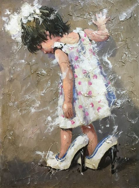 Childhood Nostalgia Art, Inessa Morozova, Paintings With Deep Meaning, Childhood Artwork, Childhood Painting, Art Childhood, Childhood Art, Nostalgia Art, Notes Art