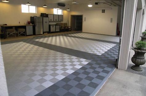 Swisstrax Flooring Floor Sealer, Container Workshop, Garage Additions, Garage Floor Tile, Garage Flooring Options, Floors Ideas, Garage Epoxy, Garage Boden, Garage Floor Paint