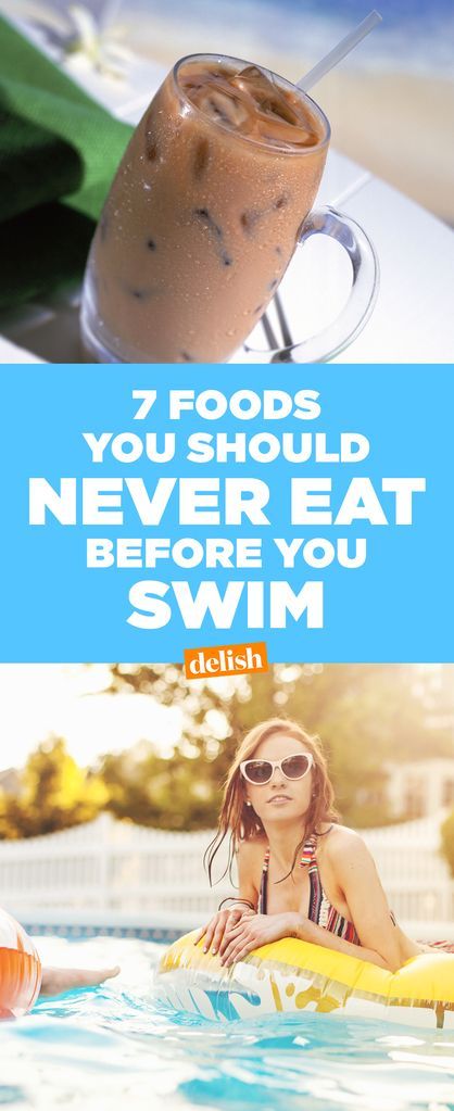 7 Foods You Should Never Eat Before You Swim - Delish.com Eat For Energy, Swimming Outfits, Foods And Drinks, Swim Meet, Boozy Drinks, Good Foods To Eat, Sports Drink, Simple Life Hacks, Acid Reflux