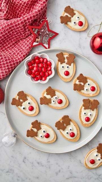 Christmas Biscuits Kids, Milk Arrowroot Biscuit Decorating, Christmas Biscuit Decorating For Kids, Reindeer Biscuits, Arnotts Biscuits, Arrowroot Biscuits, Gluten Free Christmas Cookies, Xmas Baking, Christmas Cookbook