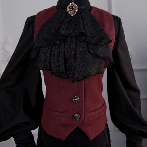 Vampira on Twitter: "… " Nonbinary Royal Outfit, Prince Outfits Royal Aesthetic, Victorian Reference Photos, Gothic Prince Outfit, Royal Prince Clothes, Villain Core Outfit, Red Prince Outfit, Prince Clothes Royal, Vampire Aesthetic Outfit Male