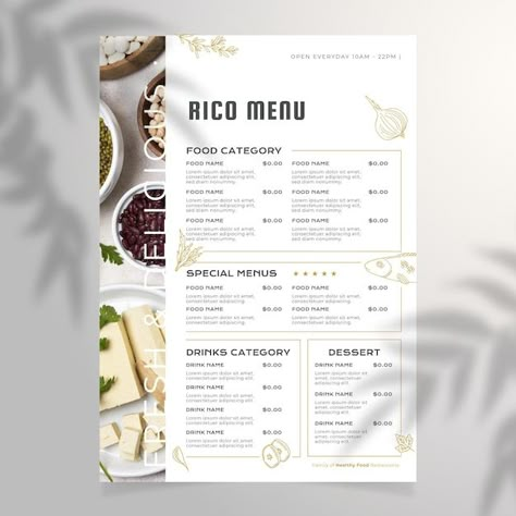 Catering Menu Design, Cocktail Book Design, Menu Engineering, Cafe Menu Design, Menu Card Design, Menu Layout, Pizza Menu, Food Menu Template, Restaurant Menu Template