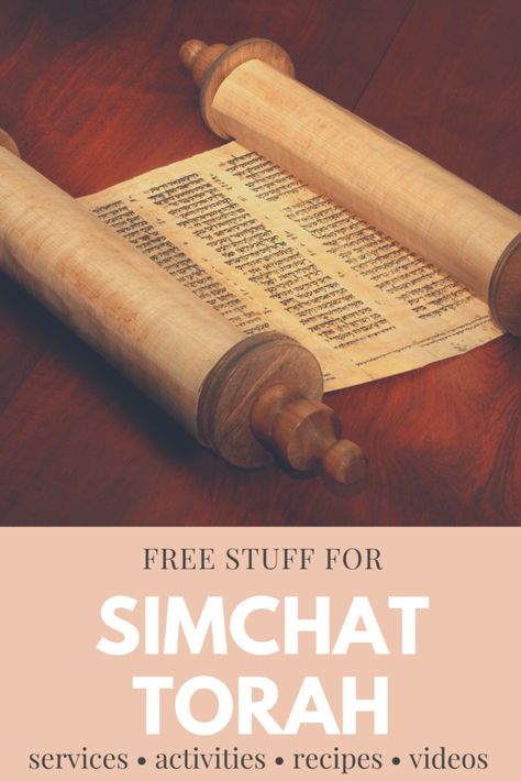 Torah Scroll Craft, Torah Scroll, Simchat Torah, Jewish Crafts, Jewish Calendar, Cha Ching, Sukkot, Online Services, Jewish Recipes