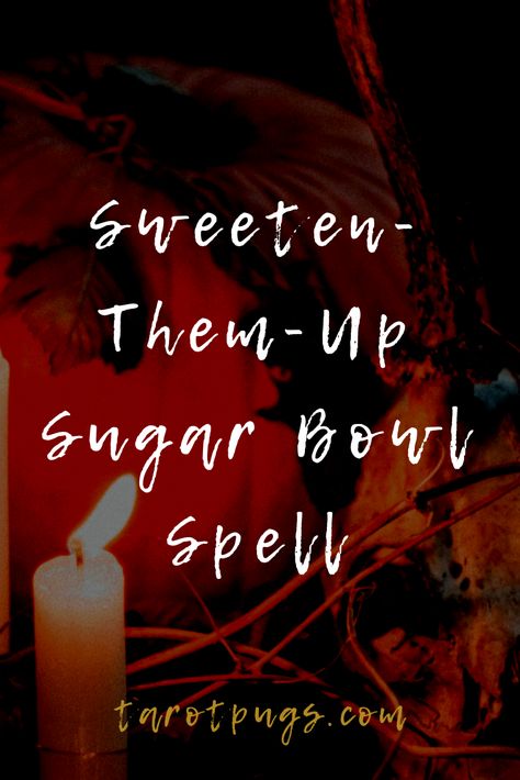 Get someone to be nicer and sweeter to you with this Sweeten-Them-Up Sugar Bowl Spell. #witchcraft #magick #spells Spell To Sweeten Someone, Spells To Bring Good Fortune, Sweeting Spells, Spells For Kindness, Be Nice Spell, Sweet Spell Jar, Sweeten Spell, Sweetening Spell Jar, Sweetener Jar Spell