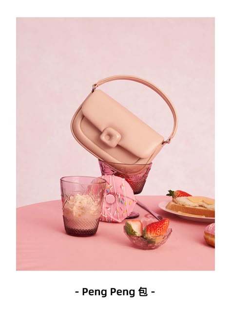 Creative Desks, Safety Posters, Pink Handbags, Cute Bag, Baby Pink, Creative Inspiration, Makeup Bag, Still Life, Dior