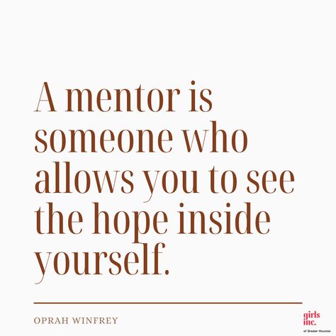 A mentor is someone who allows you to see the hope inside yourself. Oprah Winfrey. 🥰 #motivationmonday #motivate #motivationalmondays #inspiration #inspire #hope #mentor #oprahwinfrey #quotes #strongsmartbold #gigh Mentor And Mentee Pictures, Quotes About Mentorship, Mentor Quotes Role Models, Mentoring Aesthetic, Mentorship Aesthetic, Mentorship Quotes, Mentor Aesthetic, Mentorship Quote, Mentor And Mentee